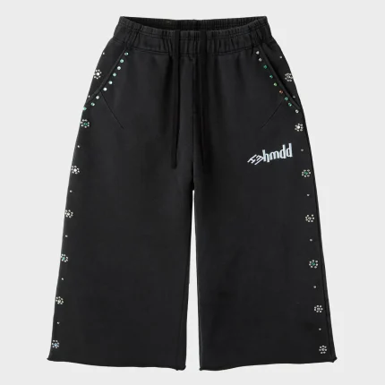 HMDD Flower Sweatpants Studded