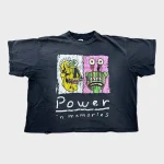 HMDD T Shirt Black Washed