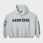 HMDD Zip Grey Hoodie