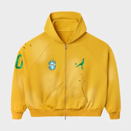 HMDD ZipYellow Hoodie