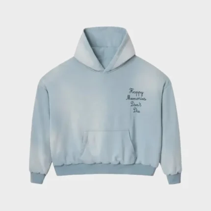 Hmdd 2 Ply Hoodie Sky Blue