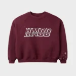 Hmdd Burgundy Club Crewneck