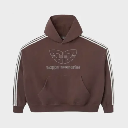Hmdd Butterfly Brown Hoodie