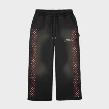 HMDD Crystal Sweatpants Black