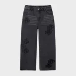 HMDD Double Black Patch Pant