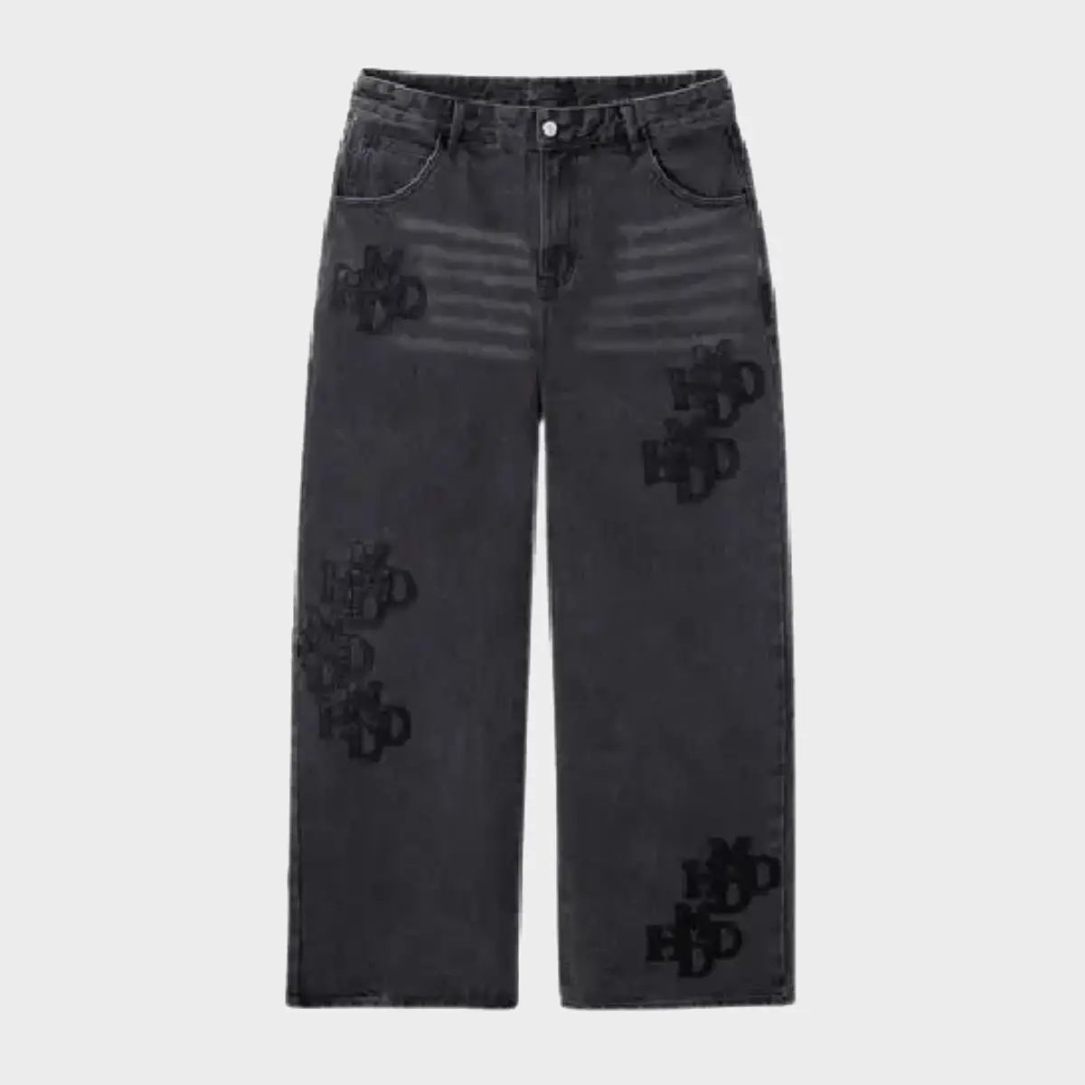 HMDD Double Black Patch Pant HMDD Double Black Patch Pant