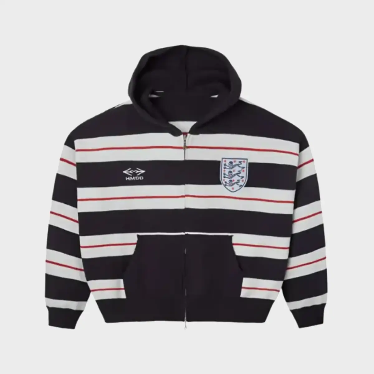 Hmdd Futbol Ingerland Zip Hoodie Hmdd Futbol Ingerland Zip Hoodie