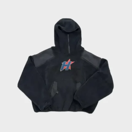 HMDD H-Star Balaclava Fleece Jacket Black